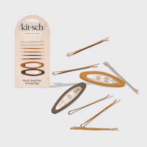 Sedona Metal Cloud Pins & Snap Clips 8pc Set